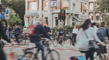 Image: Norali Nayla / Unsplash People riding bikes