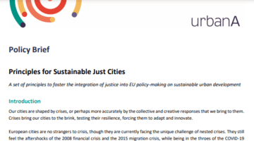 Principles for Sustainable Just Cities