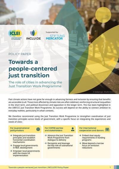 INCLUDE_Global policy paper_cover